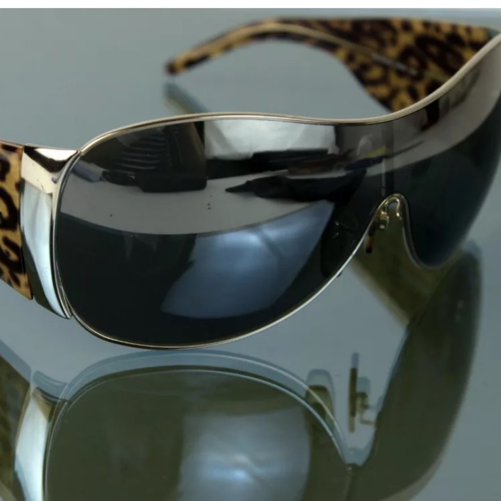 Leopard Dolce & Gabbana Sunglasses Leopard Print 2005-M EUC - Picture 10 of 16